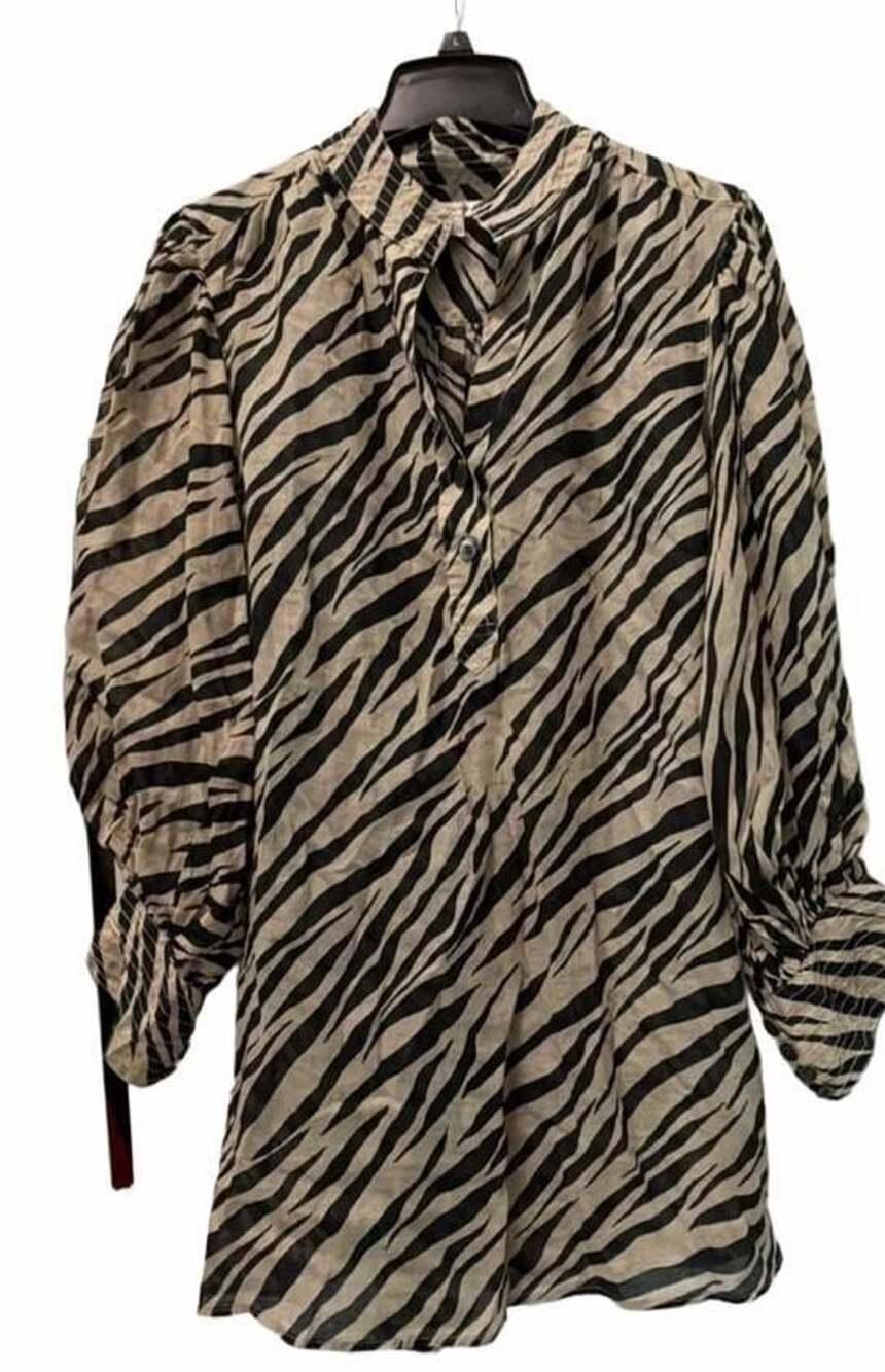Banana Republic LS Popover Shirt Dress Size S